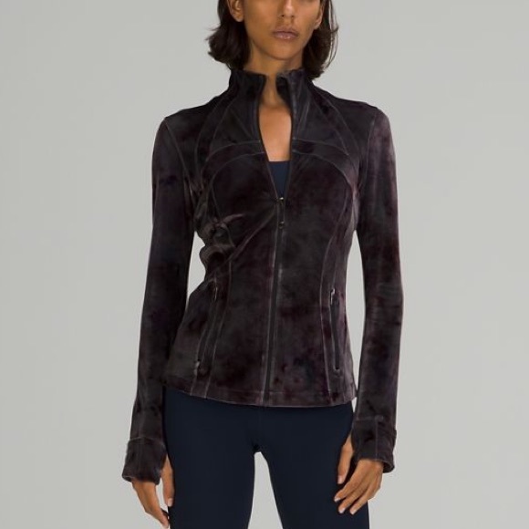lululemon athletica Jackets & Blazers - NWT Lululemon Define Jacket, RARE Limited Edition Velour Interstellar Dark Grey